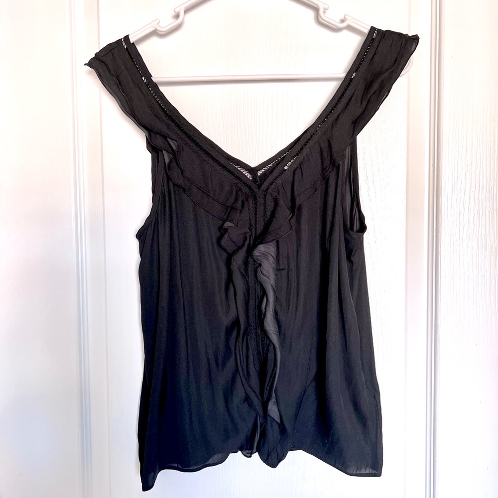 Black Sleeveless Top